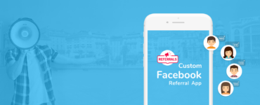 custom facebook referral app