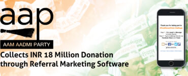 Aam-Aadmi-Party-collects-INR-18-Million-donation-through-Referral-marketing-software-banner