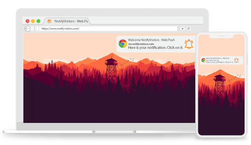 Web Push Notifications or Browser Push Notifications - NotifyVisitors