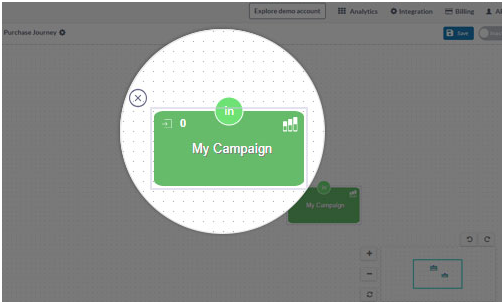create a journey campaign