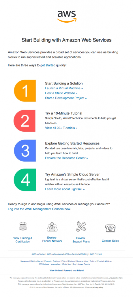 email new subscriber