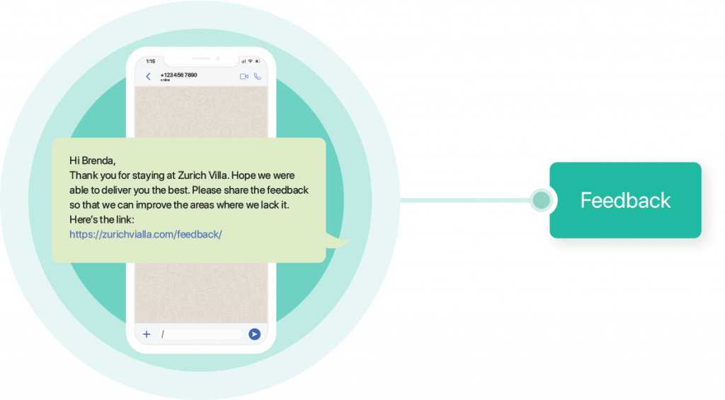 Feedback on Whtsapp