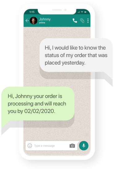 Quick customer service in whatsapp marketing startegy