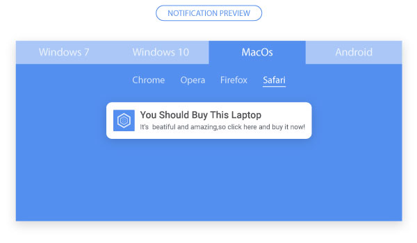 Safari Push Notification