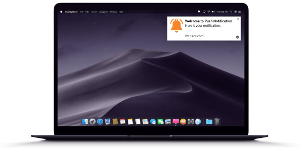 Define web push notifications