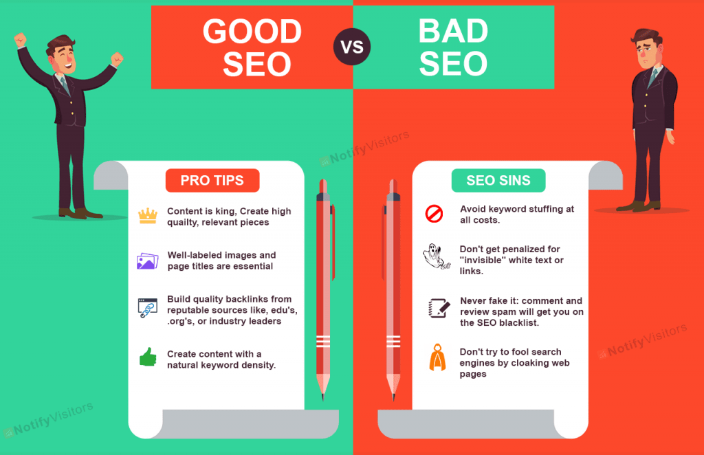 good and bad seo