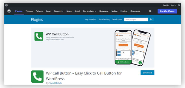 WP Call Button