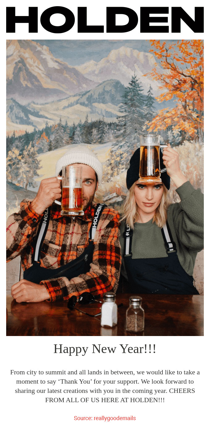 12 Best New Year Email Marketing Examples 2023 | NotifyVisitors