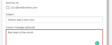 Write your email message