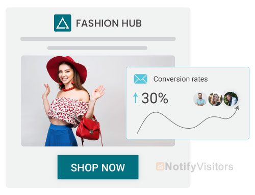 Email marketing increases conversion rates
