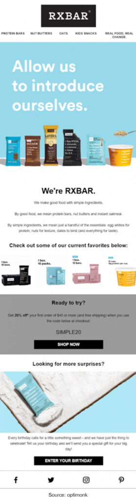 RXBAR – (Offer email)
